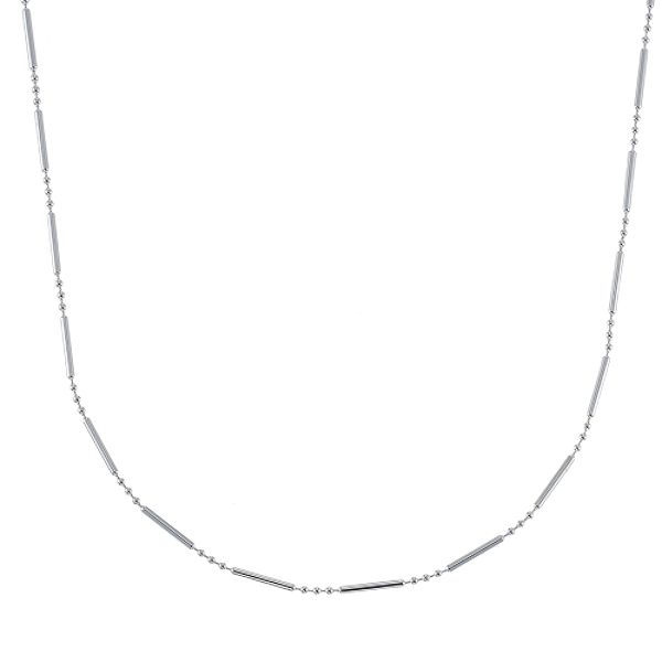 Sterling Silver Figaro Anklet