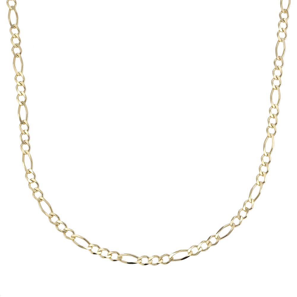 24KT Gold over Sterling Silver Figaro Anklet at Kmart.com