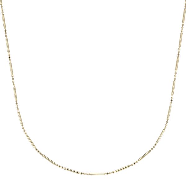24kt Gold Over Sterling Silver 3+1 Figaro Bracelet PLALT1503+1-ssb