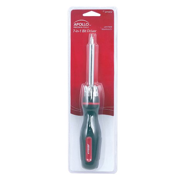 Apollo 7-in-1 Bit Driver With Magnetic Extension - Dt1012 DT1012