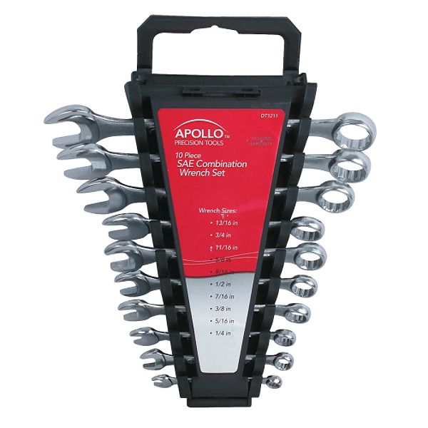 Apollo 10 Piece Sae Combination Wrench Set - Dt1211 DT1211