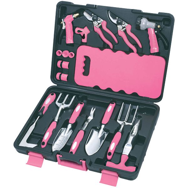 Apollo 18 Piece Garden Tool Kit Pink DT3795P