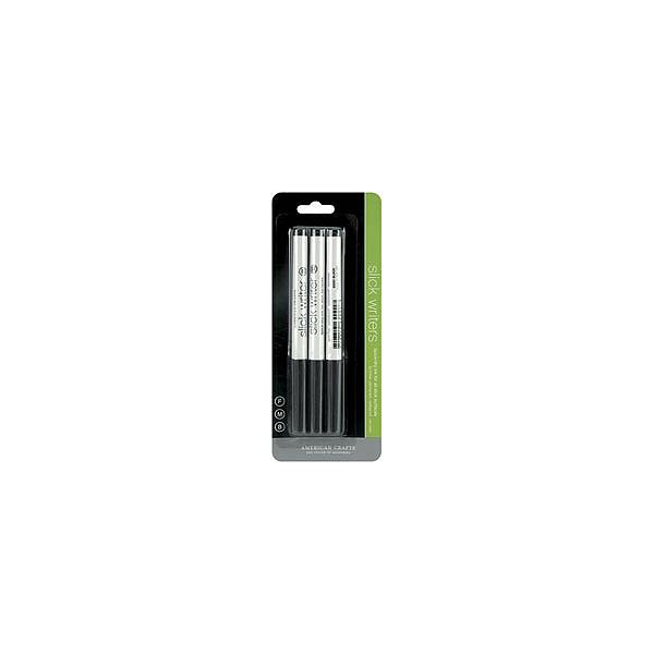 American Crafts Fine/med/b-slick Writer 3 Pack S62063