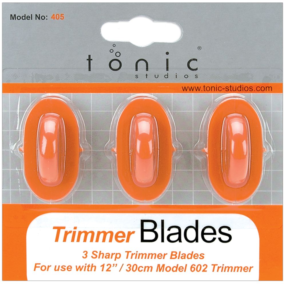 Tonic Studios ASSTORTED TRIMMER BLADES 3PKG