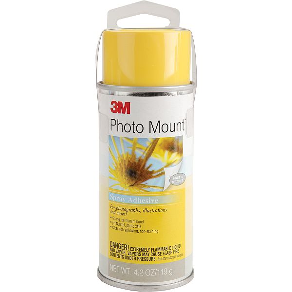 3m Photo Mount Spray Adhesive (4.23 Ounce) 6090