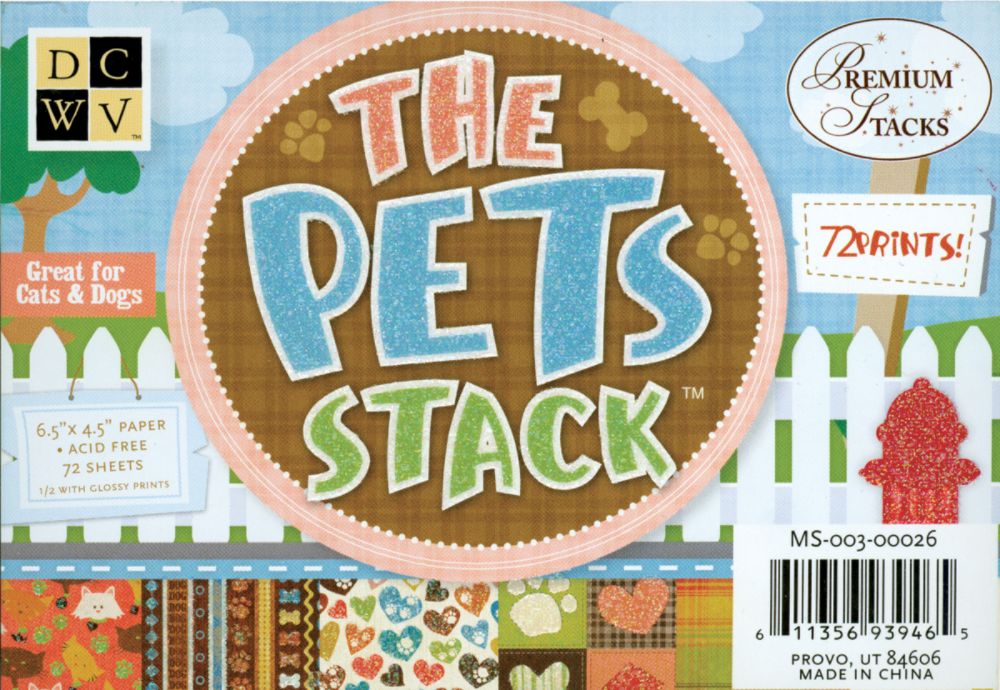 DIECUTS WITH A VIEW PETS      -MAT STACK 4.5"X6.5" at Kmart.com