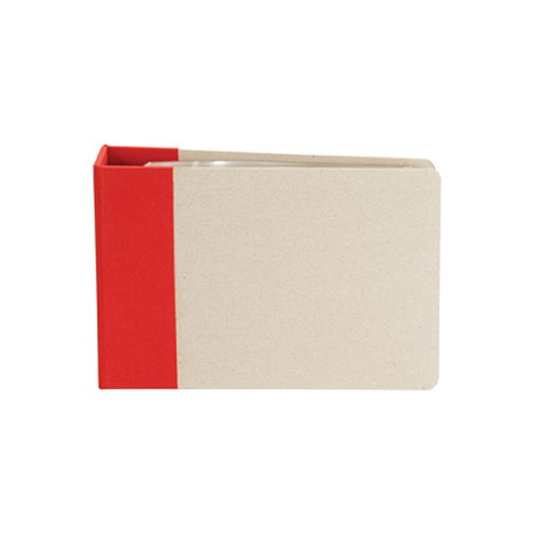 American Crafts Red -modern D-ring Albm6" MR6-76021