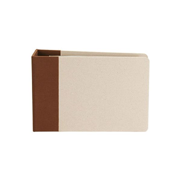 American Crafts Brown -modern D-ring Albm6" MR6-76023