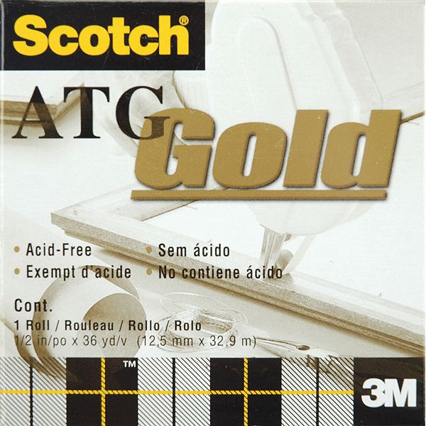 3m 36yd Boxed-atg 1/2" Tape Boxed 90812