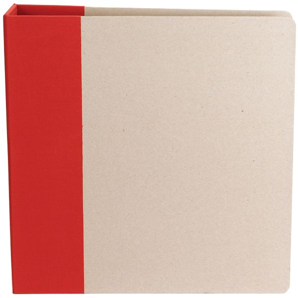 American Crafts Red -modern D-ring 8.5" MR85-76009