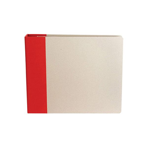 American Crafts Red -modern D-ring Albm12 MR12-76003