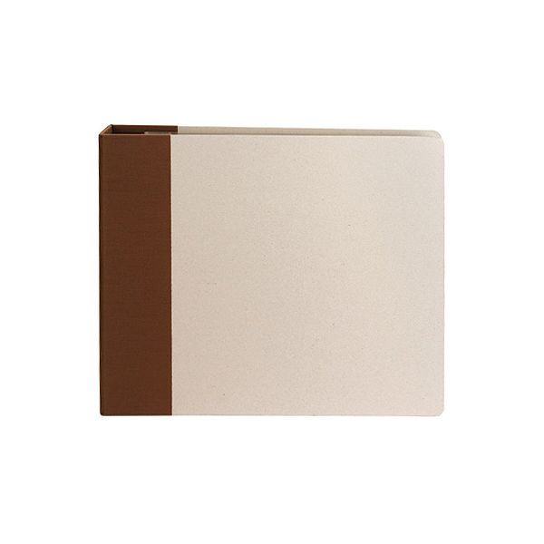American Crafts Brown -modern D-ring Albm12 MR12-76005