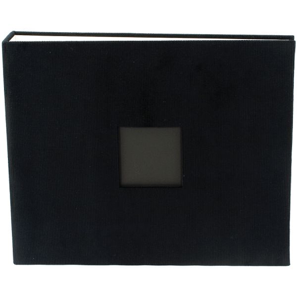 American Crafts Black Cord-d-ring Album 12x12" CORD12-76140