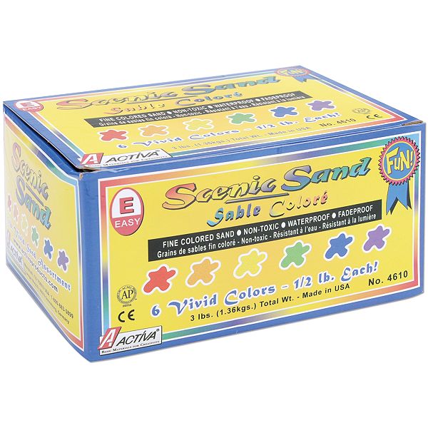Activa 6/pkg -sand Scenic Vivid 4610A