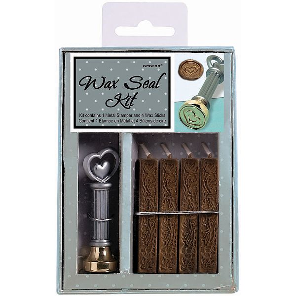 Amscan Heart -wax Seal Kit 156595