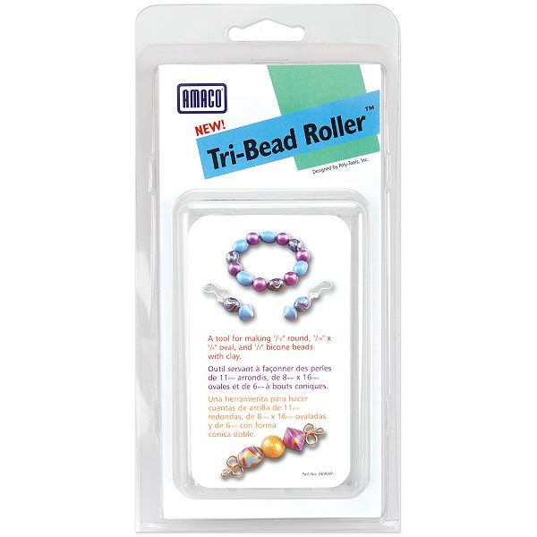 Amaco 1/pkg -tri-bead Roller 12489V