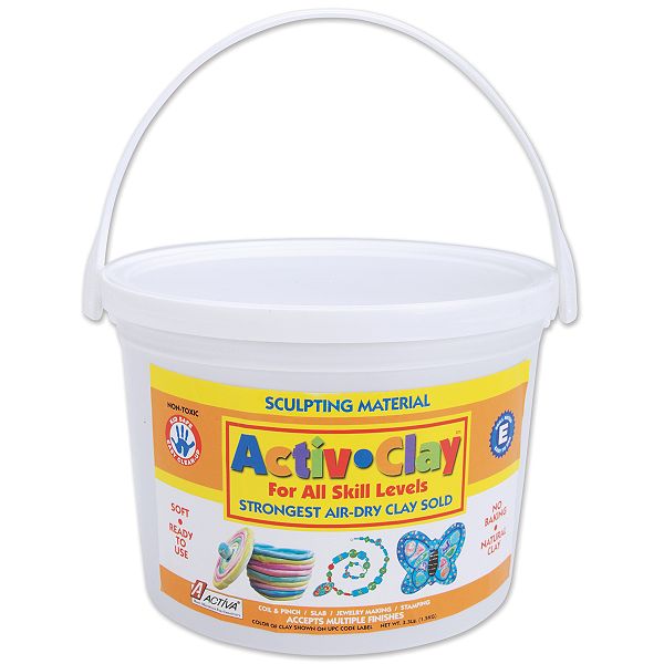 Activa Activ-clay Air Dry Terra Cotta (3.3 Lbs.) 163A