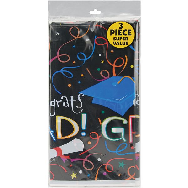 Amscan Graduation-plastic Tablecover 679444