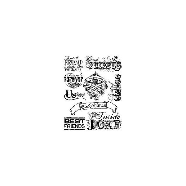 7 Gypsies 7 Gypsies Clear Stamps-ink Friends 7G-CSTMP-17738