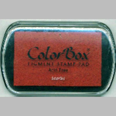 Clearsnap Scarlet Stamp Pad Single Col