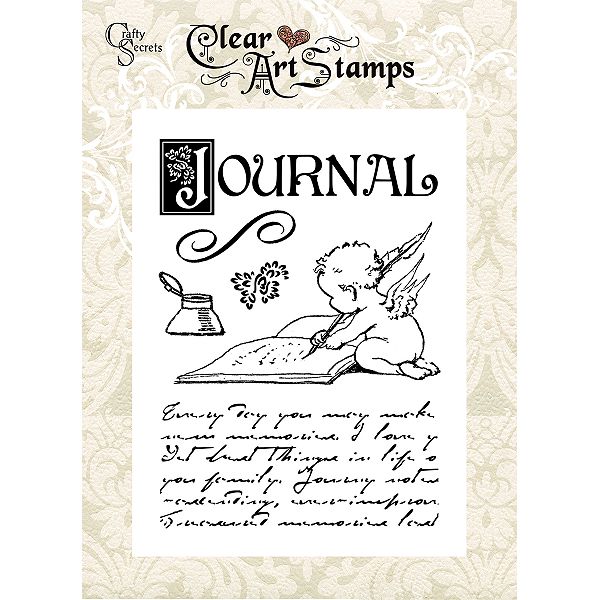 Crafty Secrets Journaling-Clear Art Stamps Sml