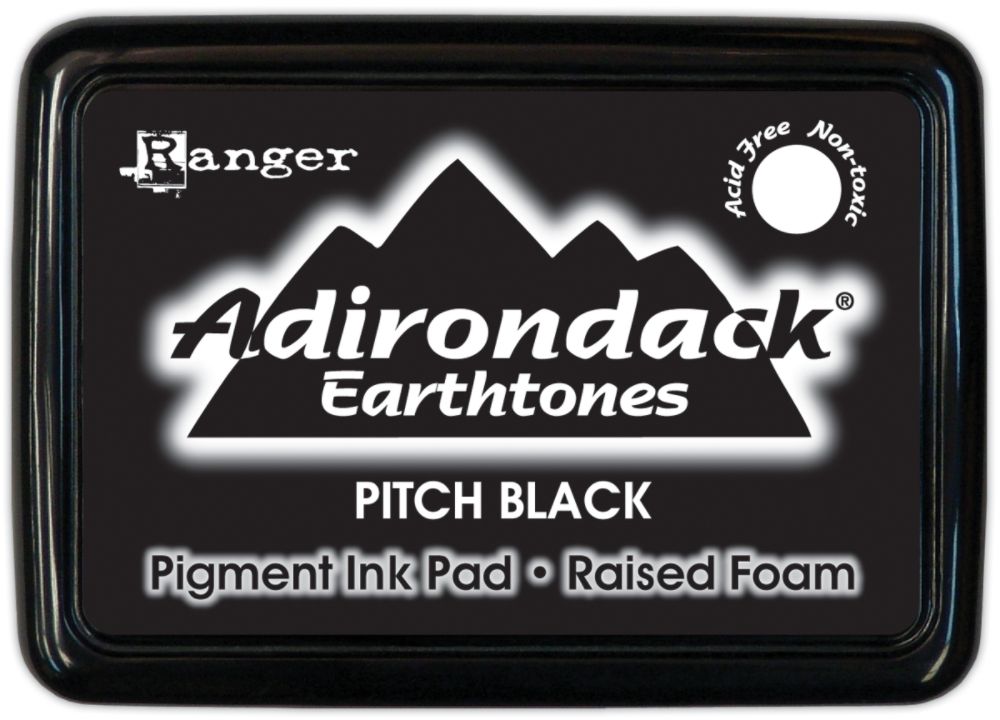 RANGER Pitch Blak Pigment Pad Adiron E