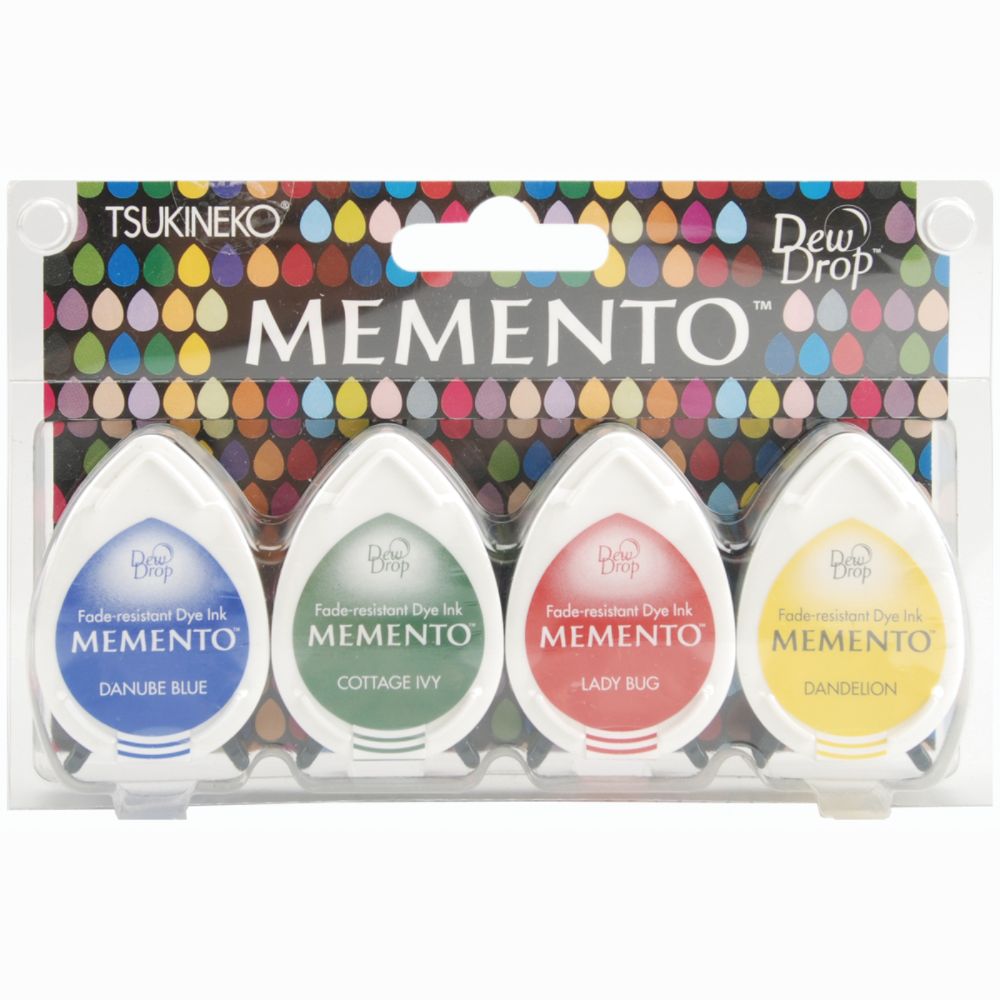 Tsukineko Prime Time Dew Drop Memento 4Pk