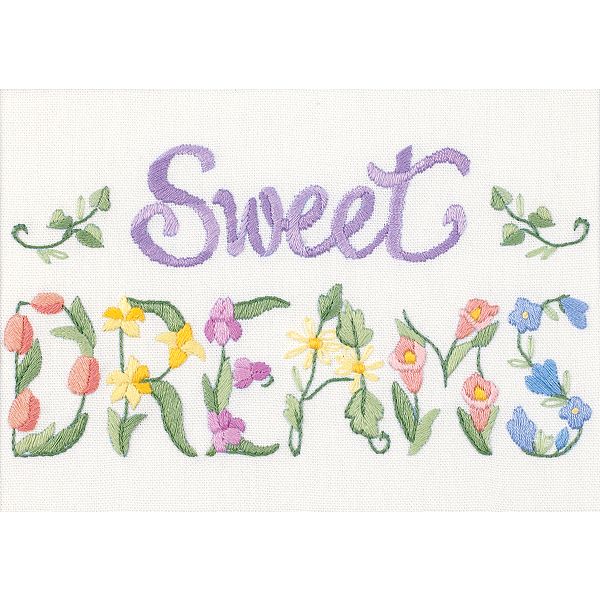 Dimensions 7"X5" -Flowery Sweet Dreams