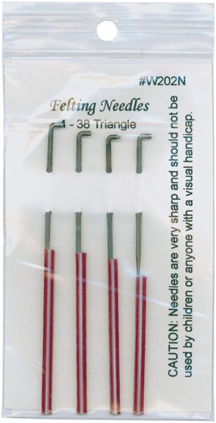 Wistyria Editions Size 38 -Needles Felting 4/Pk