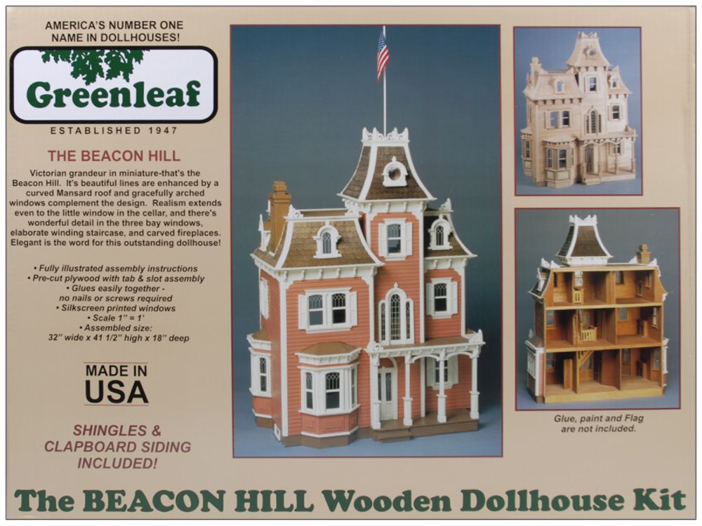 Greenleaf Beacon Hil-Dollhouse Kit