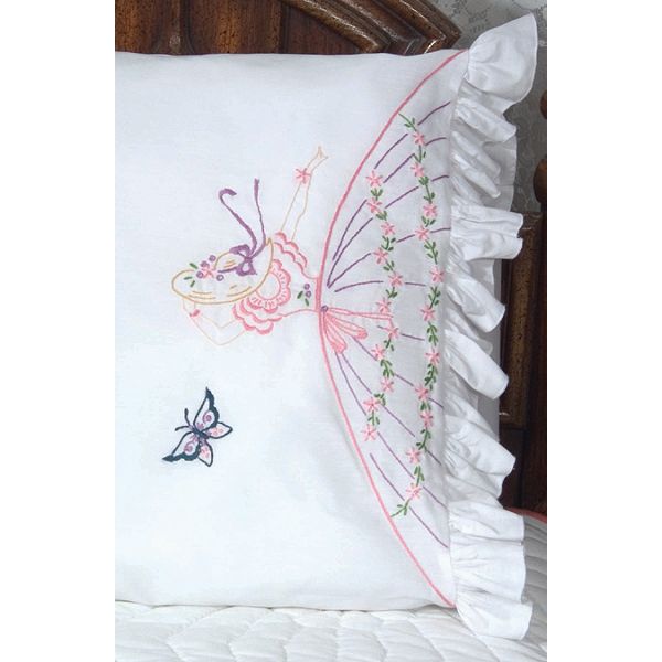 Fairway Bttrflyldy-Pillowcase Colonial 