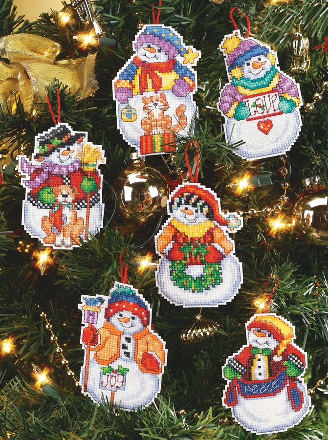 JANLYNN Set Of 6  -Snow Folks Ornaments at Kmart.com