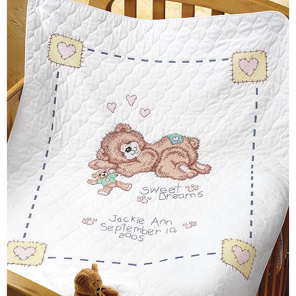 Janlynn 34"X43" -Sweet Dreams Quilt S