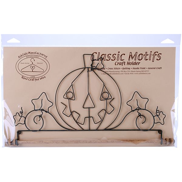 Ackfeld Pumpkin -12" Fabric Holder 86007
