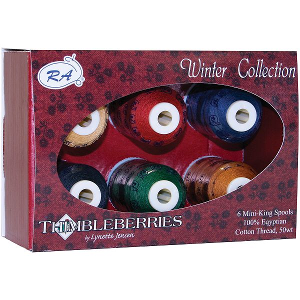 American & Efird Winter -thimbleberries Cottn GGQ-1005
