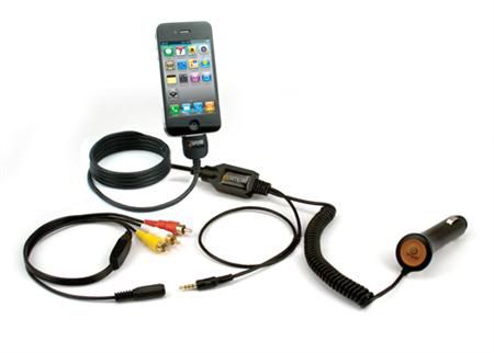 iSimple RCA Audio Video Cables for the iPhone