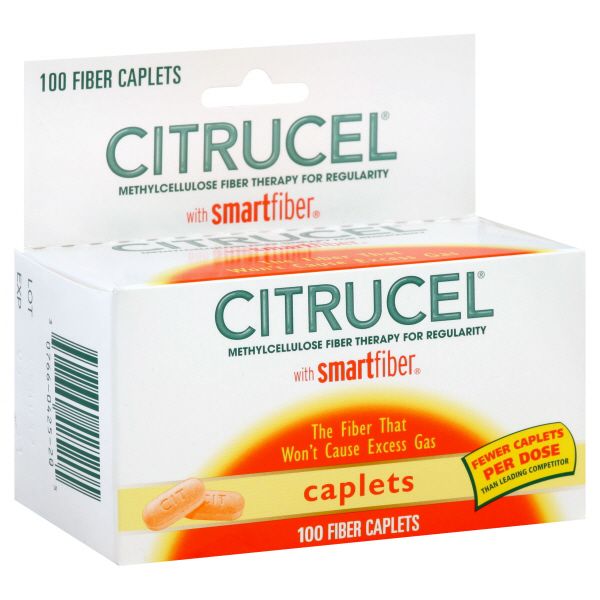 Citrucel Fiber Therapy, Methylcellulose, for Regularity, 100 caplets at Kmart.com