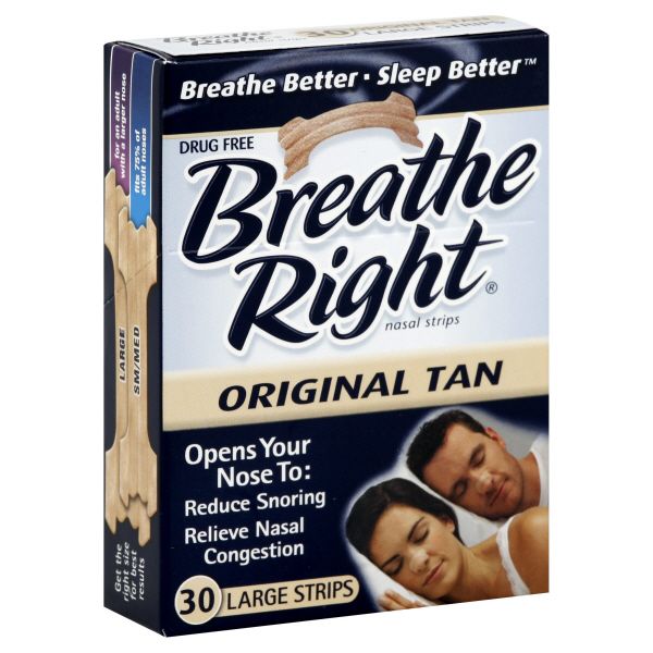 Breathe Right&nbsp; Nasal Strips, Large,