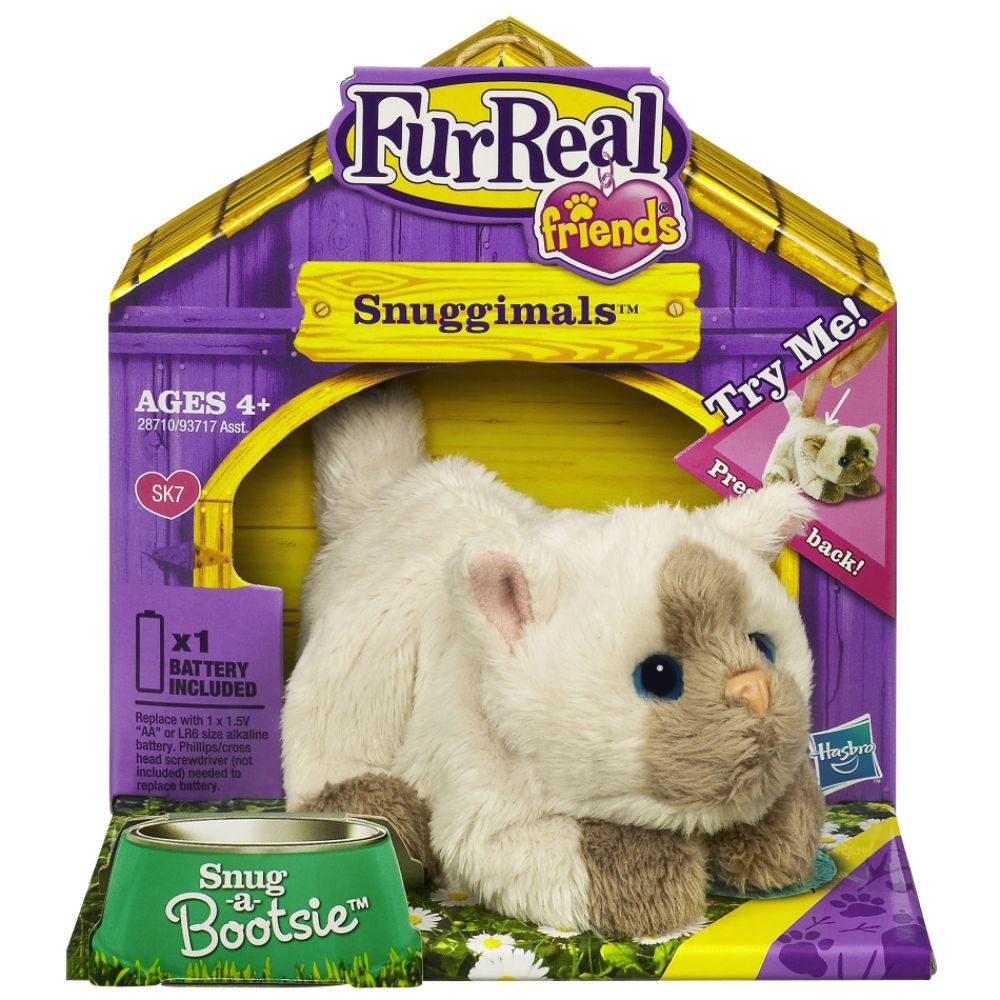 Fur Real Friends Snuggimals SNUG-A-BOOTSIE - Birman Kitten