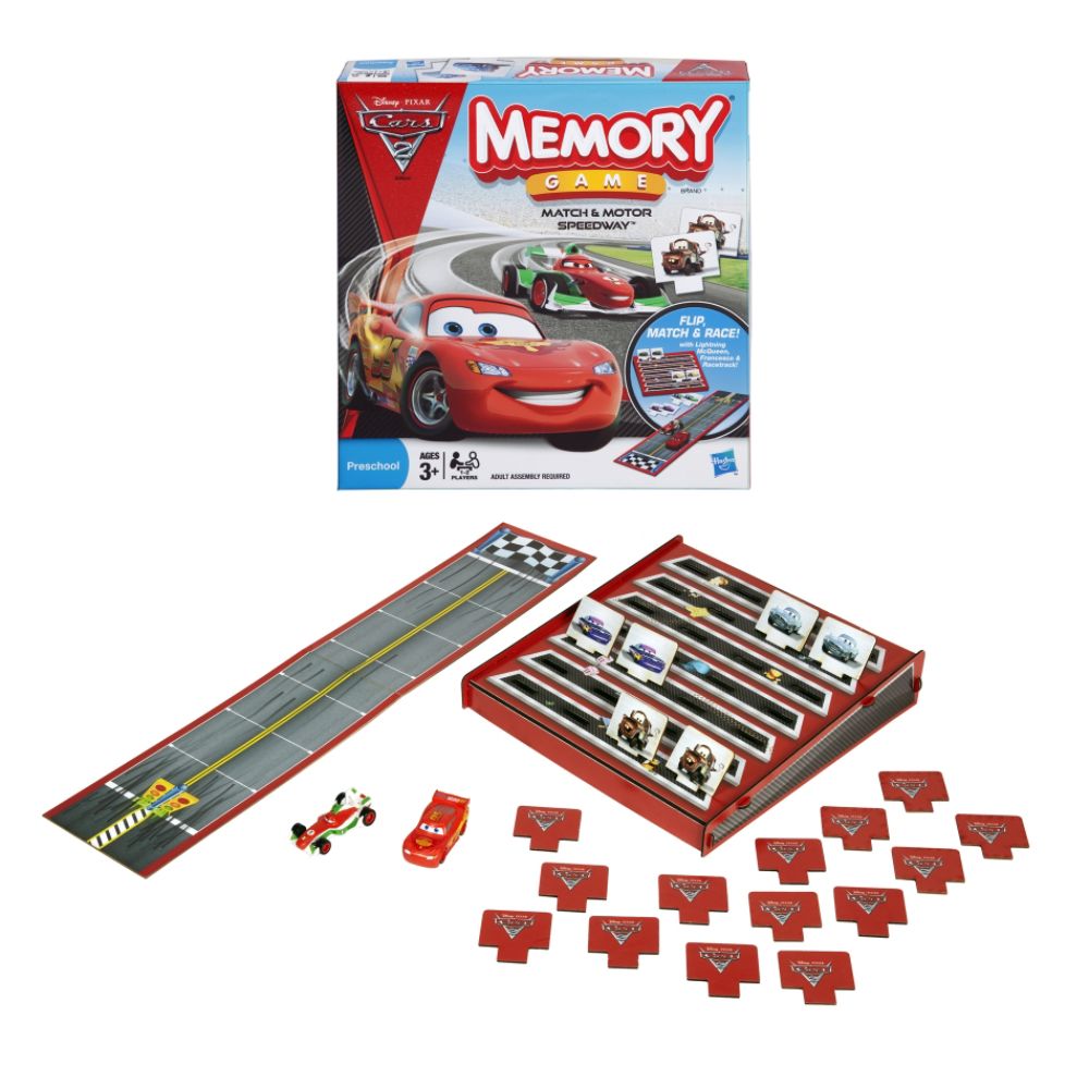 Cars MEMORY® Game Match and Motor Speedway™ Disney Pixar Cars 2™ Edition at Kmart.com