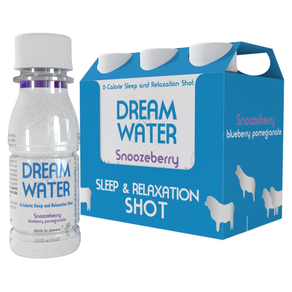 Dream Water Snoozeberry - 2.5oz Sleep Shot (6 pack)