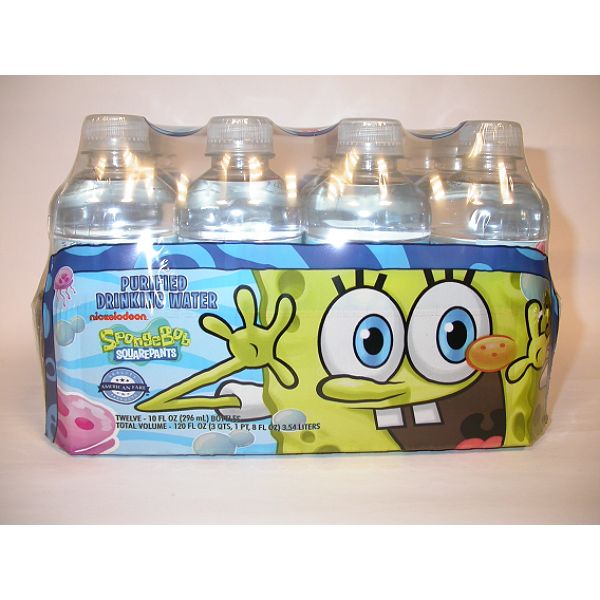 American Fare Purified Drinking Water, Nickelodeon Sponge Bob 12 Pack 1275344