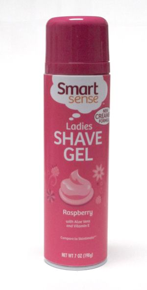 Smart Sense Shave Gel, Ladies, Raspberry, 7 oz