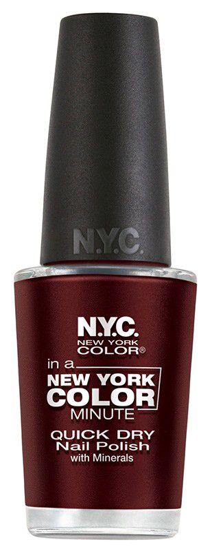 New York Color In a New York Color Minute Nail Polish, Quick Dry, Manhattan 248, 0.33 oz (9.7 ml) at Kmart.com