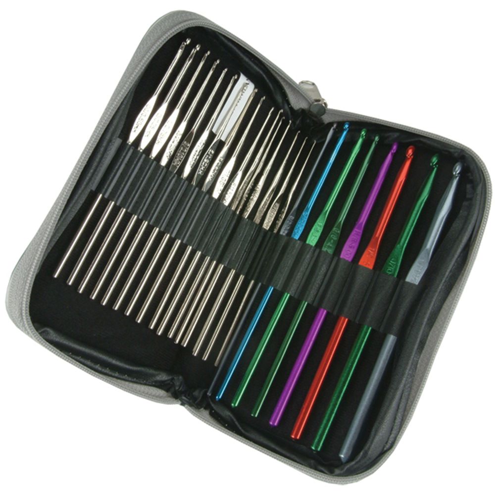 Boye Crochet Master Set Steel And Aluminum-Size 00-14