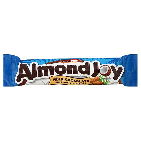 Almond Joy Milk Chocolate Bar, Coconut & Almonds, 1.61 Oz (45 G) 2034911