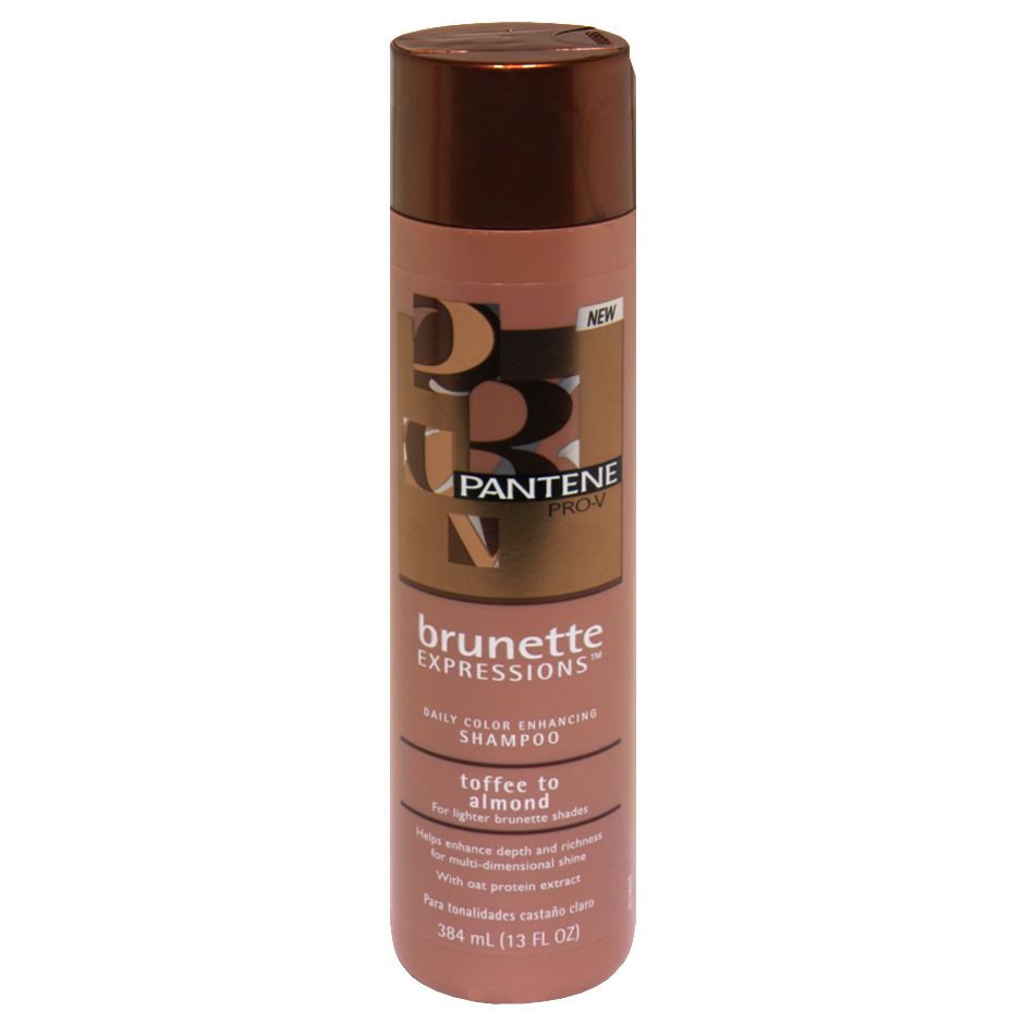 Pantene Pro-V Brunette Expressions Daily Color Enhancing Shampoo for Lighter Brunette Shades, Toffee to Almond, 13 fl oz (384 ml at Kmart.com
