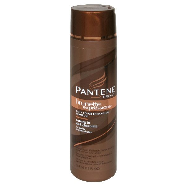 Pantene Pro-V Brunette Expressions Daily Color Enhancing Shampoo for Darker Brunette Shades, Nutmeg to Dark Chocolate, 13 fl oz at Kmart.com