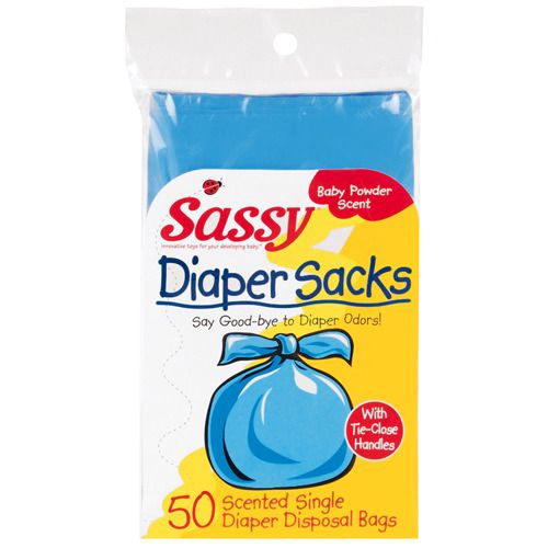 Sassy Diaper Sacks, 50 Pk.