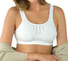 Bestform Women's Microfiber Sport Bra, White at Kmart.com